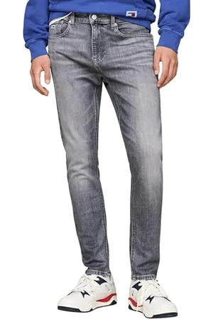Tommy Hilfiger Herren Jeans Hose Austin Slim Fit Tapered Fit, Schwarz ( Black), 29W/30L