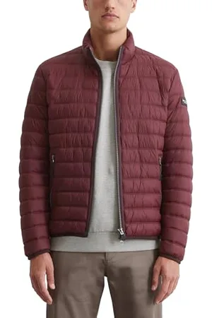 Marc O’ Polo Marc OߴPolo Herren Steppjacke mit Stehkragen leicht, Rot (Wine Berry), 3XL