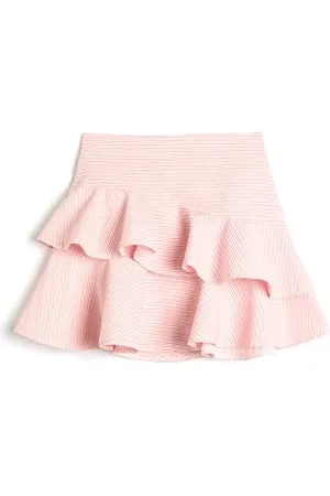 Koton Girls Skirt Tiered Cotton Blend