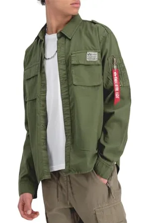 Alpha Industries Urban Military Shirt Overshirt für Herren