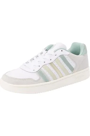 K-Swiss Femme Court Palisades Basket, Blanc, 37 EU