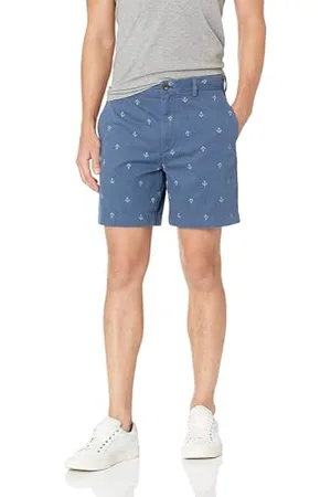 Amazon Herren Klassisch geschnittene Chinoshorts 18 cm, , 33W