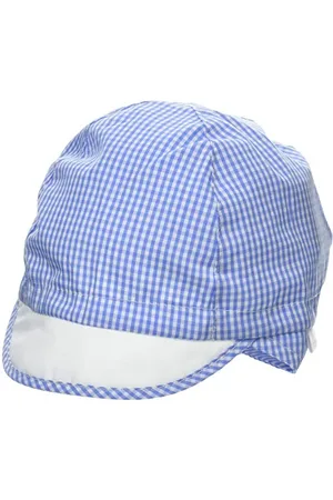 maximo Baby-Jungen Schildmütze, Vichykaro, elastischer Einsatz, Bindeband Mütze, , 41