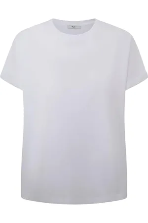 Pepe Jeans Damen Liu T-Shirt, Weiß (Weiß), XL