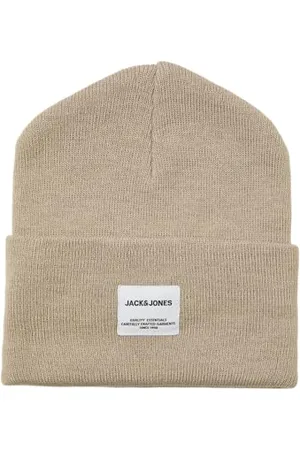 JACK & JONES Herren Mütze JACLONG Knit Beanie One Size Schwarz Grau Rot Grün, Größe:One Size, Farbe: 12150627