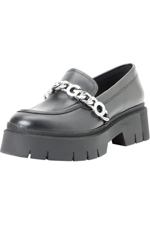HUGO BOSS Damen Kris_Loafer_broch Loafer_Flats, , 40 EU