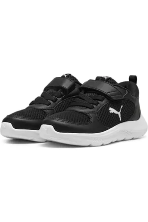 PUMA Jungen Unisex Kinder Fun Racer 2 AC+ PS Sneaker, Black White, 28 EU