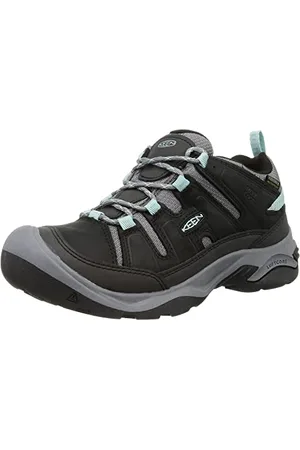 Keen Damen Circaida Waterproof Zapatos para senderismo, Black/Cloud Blue, 40 EU