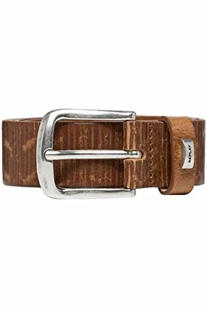 Replay Herren Gürtel aus Leder, (Braun), 85