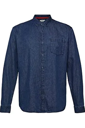 ESPRIT Herren 992CC2F302 Hemd, , S