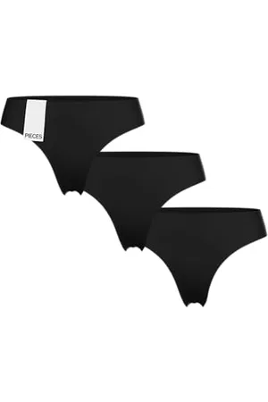 Pieces® Pcnamee Thong 3-Pack Noos