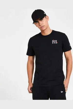 New Era Herren Ne Rose Wordmark Tee T-Shirt mit kurzen Ärmeln, , XS-S