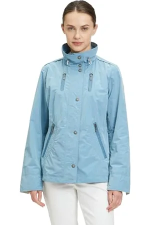 gil-bret Damen Jacke Popeline, Blau, 48