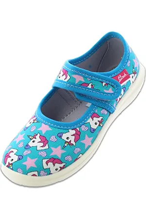 Beck M dchen Unicorn Slipper, TÃƒ¼rkis, 26 EU