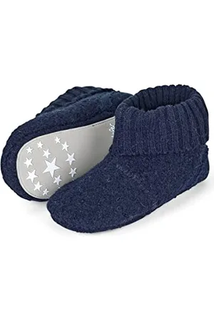 Sterntaler Jungen Hausschuhe Baby Hausschuh Uni, , 18 EU