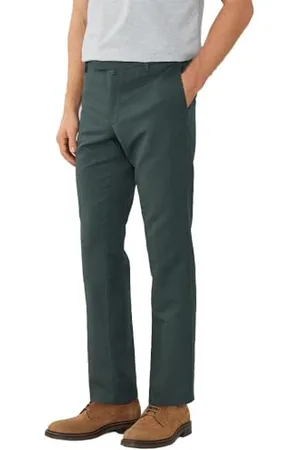 Hackett Herren Gmw Lin Cot Hbone TRS Hose, , 33W/30L