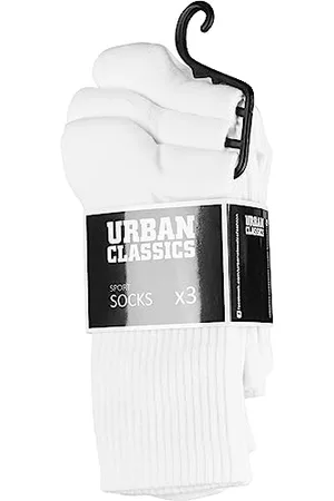 Urban classics Herren TB1471-Sport 3-Pack Socken, White, 35-38