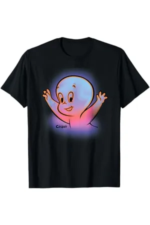 Casper The Friendly Ghost Halloween Retro Glow T-Shirt