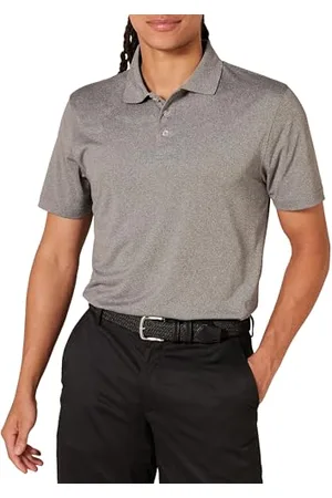 Amazon Herren Golf-Poloshirt, Schnell Trocknend, Schmale Passform, , L