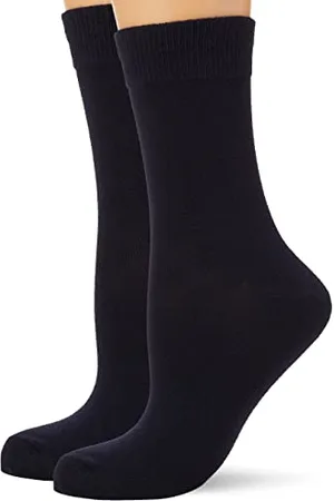Nur Die Damen "Classic Baumwolle" Doppelpack Damensocken, , 40 EU