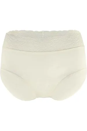 Calida Damen Midislip van lycrakant Taillenslip, , 48-50 EU