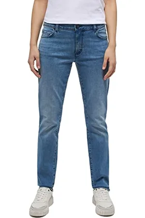 Mustang Damen Jeans Hose Style Crosby Relaxed Slim