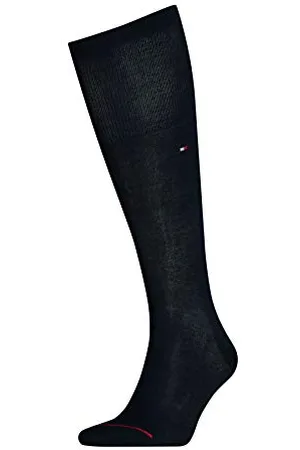 Tommy Hilfiger Herren Kniestrümpfe TH MEN TAILORED MERCERIZED KNEEHIGH1P 462002001, Gr. 43/46, Blau (Dark Navy 322)