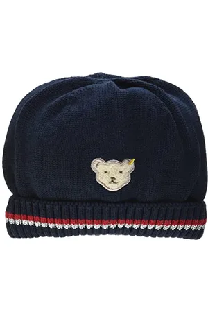 Steiff Baby-Mädchen Mütze Hut, Navy, 39