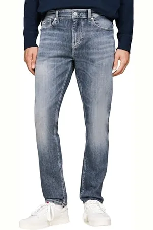 Tommy Hilfiger Herren Jeans Hose Austin Slim Fit Tapered Fit, Blau ( Dark), 28W/36L