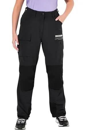 Ulla Popken Damen, große Größen, HYPRAR Hybrid-Trekkinghose, Reflektor, Klettriegel