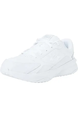 Under Armour Herren UA Edge LTHR Trainingschuhe, White/White/Halo Gray