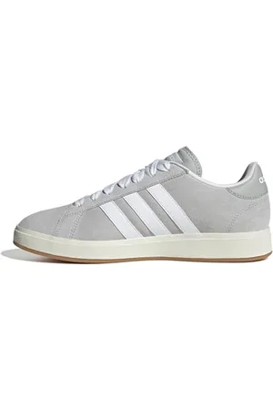 adidas Herren Grand Court Base 00s Schuhe, GRETWO/FTWWHT/GUM10, 39 1/3 EU