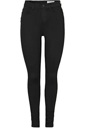 Noisy May Damen Nmcallie Hw Powr Shpe Vi308bl Noos Jeanshose, , 25W / 32L EU