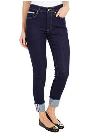 Tommy Hilfiger Damen Jeans, Indigo Wash Denim, 30