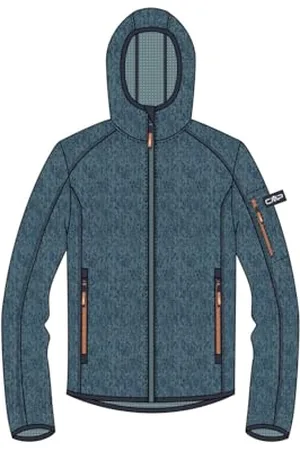 CMP Unisex Kinder Strickjacke mit Fester Kapuze, , 128