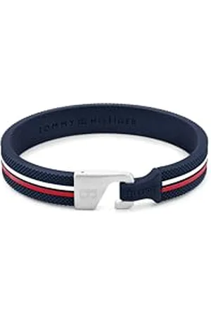 Tommy Hilfiger Jewelry Silikonarmband für Herren - Erhältlich aus Weiss oder Blau