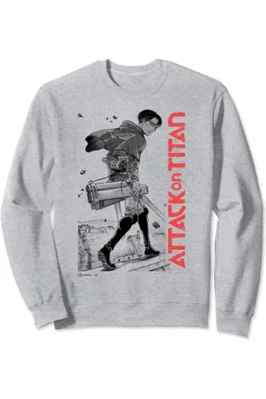 Attack on Titan Levi Ackerman Japanese Manga Epic Portrait Sweatshirt