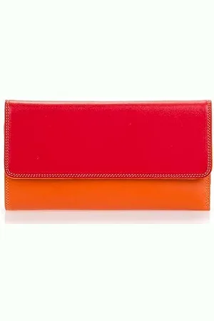 Mywalit Unisex Tri-fold w/Outer Zip Purse Accessory-Travel Wallet