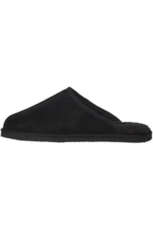 JACK & JONES Herren Jfwdudely Microfiber Slipper Anthraci Sn Hausschuh, Anthrazit, 43 EU