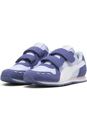 PUMA Cabana Racer SL 20 V PS Sneaker, COOL Weather White-Blue Crystal-Rose Mauve, 31 EU