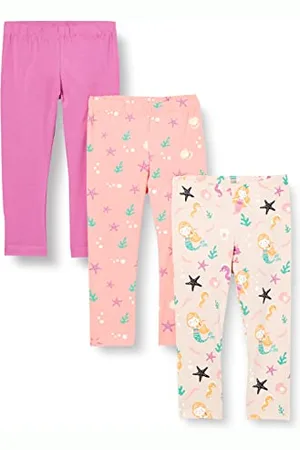 NAME IT Baby Girls NBFOCEAN 3P Leggings, , 68