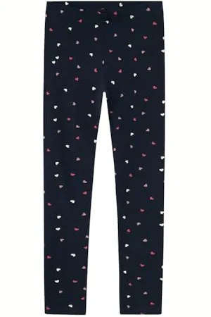 NAME IT Mädchen Nkfvivian Aop Legging Noos, /Aop:small Heart Aop, 158