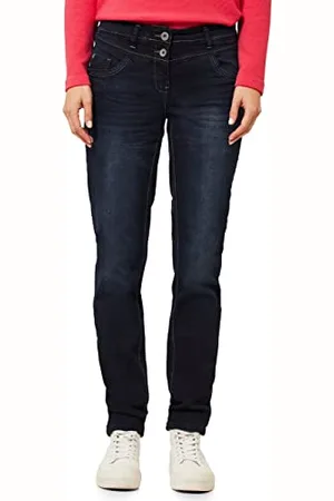 CECIL Damen B375768 Jeanshose Tapered, , W26/L34