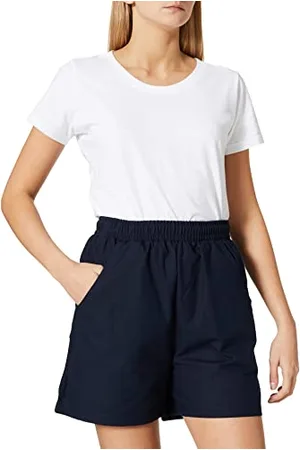 Trigema Damen 515301 Short, Blau (blau 046), 52 (Herstellergröße: XXL)