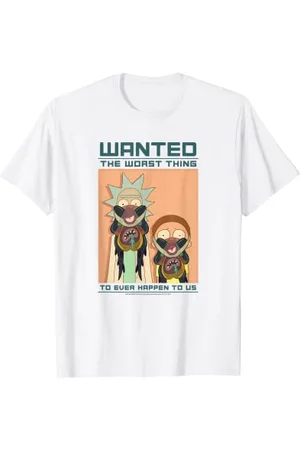 Rick and Morty Wanted T-Shirt