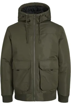 JACK & JONES Herren JJCONSTRUCT Bomber PLS Bomberjacke, , 5XL