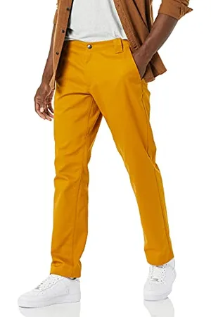Amazon Herren Schmutzabweisende Und Knitterfreie Stretch-Arbeitshose Mit Gerader Passform, , 28W / 30L
