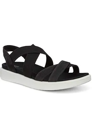 Ecco Damen FLOWTW Peeptoe Sandalen, (Black 2001), 40 EU