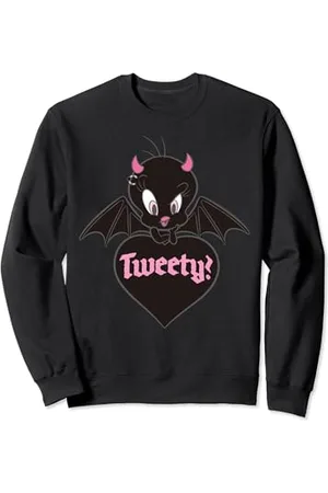 LOONEY TUNES Tweety Devil Heart Sweatshirt