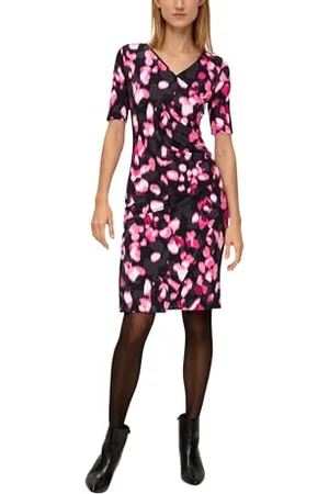 QS by s.Oliver Kleid mit Allover Print